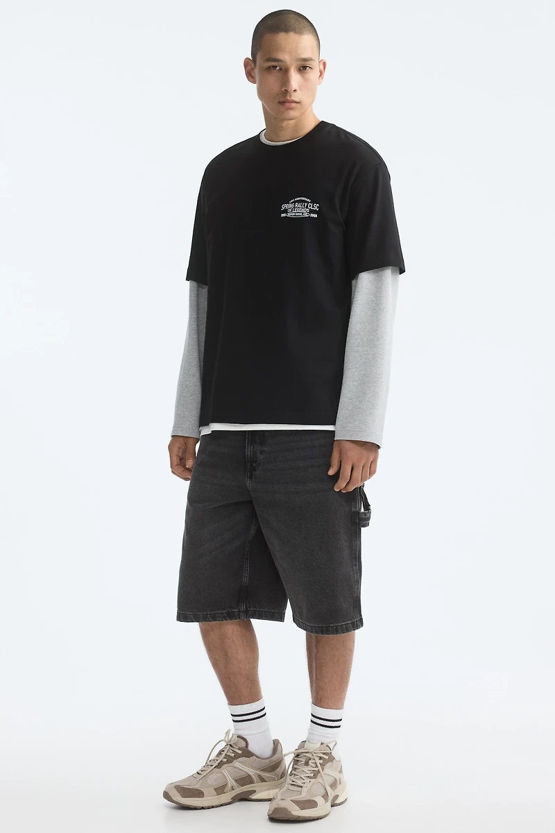 Loose Fit Printed T-shirt