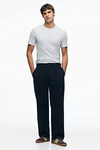 Slim-Fit Ribbed T-Shirt