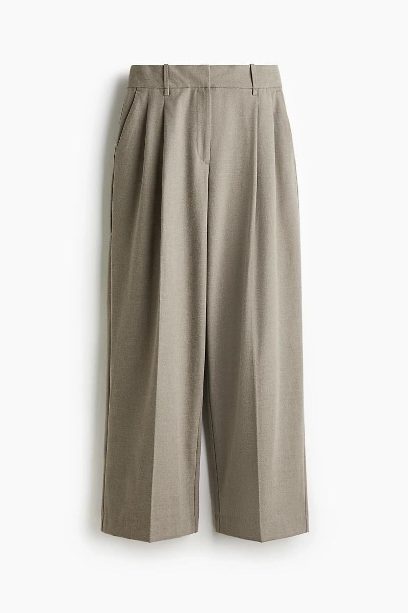 Wide-Leg Dress Pants
