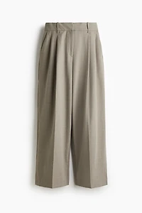 Wide-Leg Dress Pants