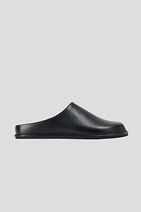 Mules en cuir