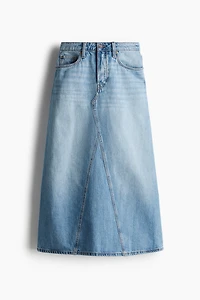 A-Line Denim Skirt