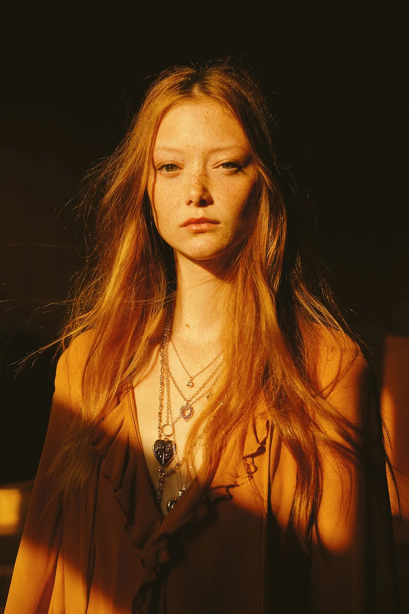 Blouse en mousseline