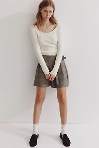 Chandail en tricot torsadé