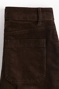 Flared Corduroy Pants