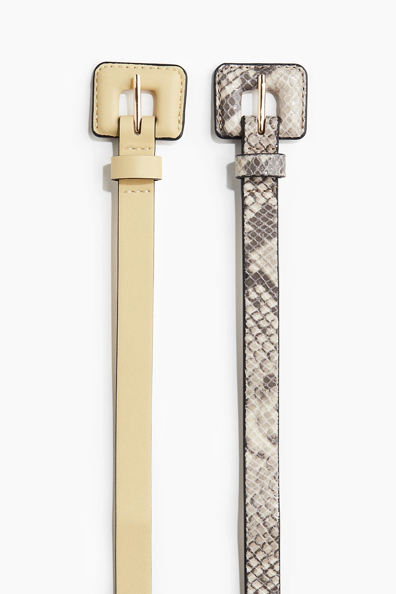 2-pack Belts