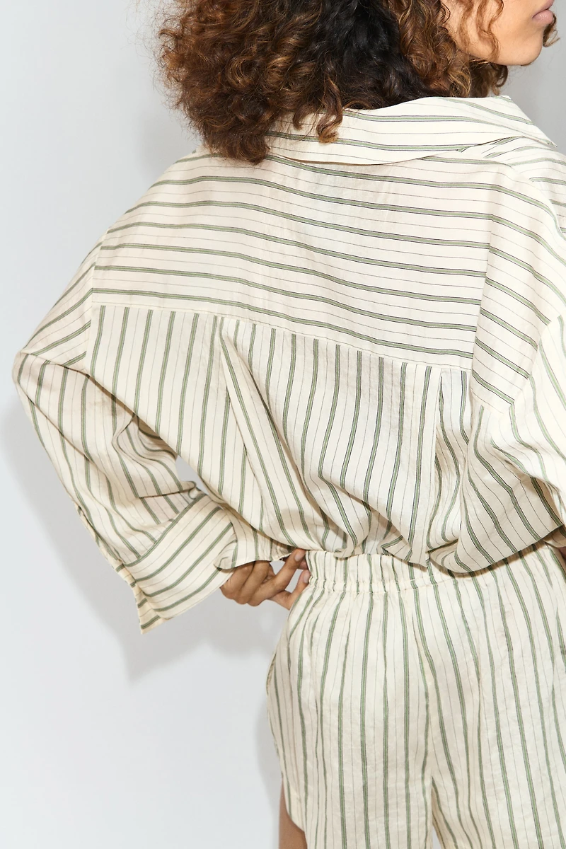 Lyocell-blend shirt