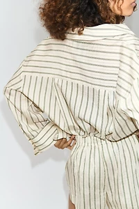Lyocell-blend shirt