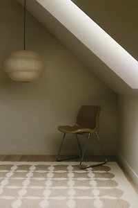 Tapis en laine bouclée