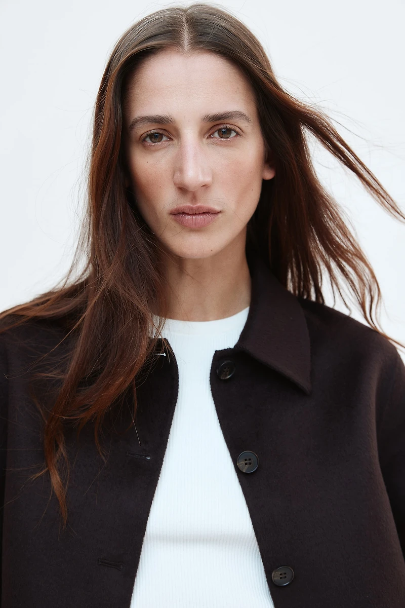 Handmade Wool-Blend Jacket