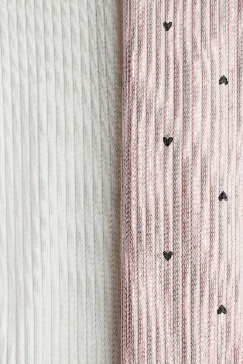 2-Pack Cotton Pajama Jumpsuits