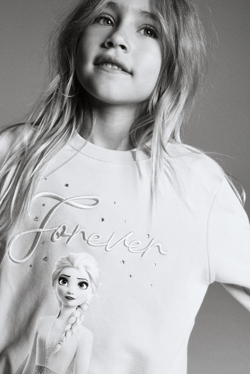 Sweatshirt with Motif