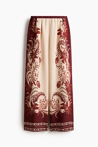 Printed Pull-On Pants