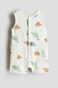 Cotton Terry Romper Suit