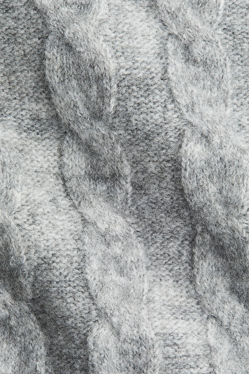 MAMA Pantalon en tricot torsadé