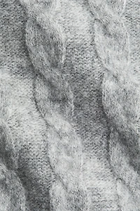 MAMA Pantalon en tricot torsadé