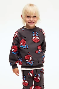 Ensemble 2 pièces en molleton imprimé