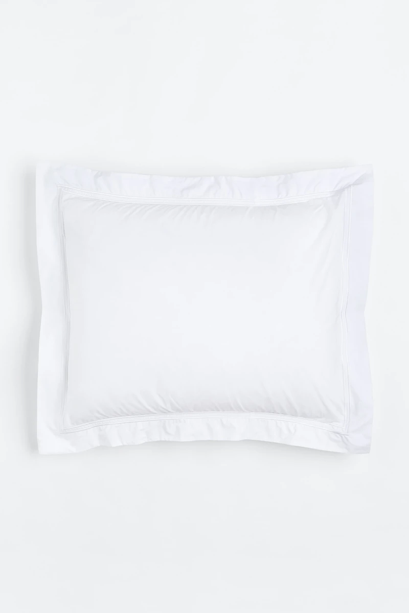 Cotton Percale Pillowcase