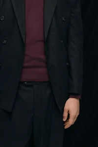 Regular-Fit Double-Breasted Jacket