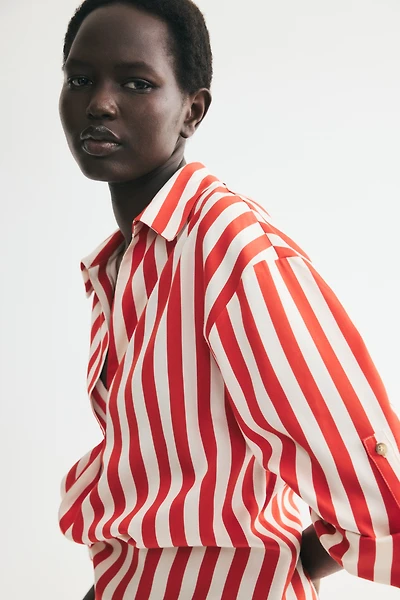 Oversized Pullover Shirt