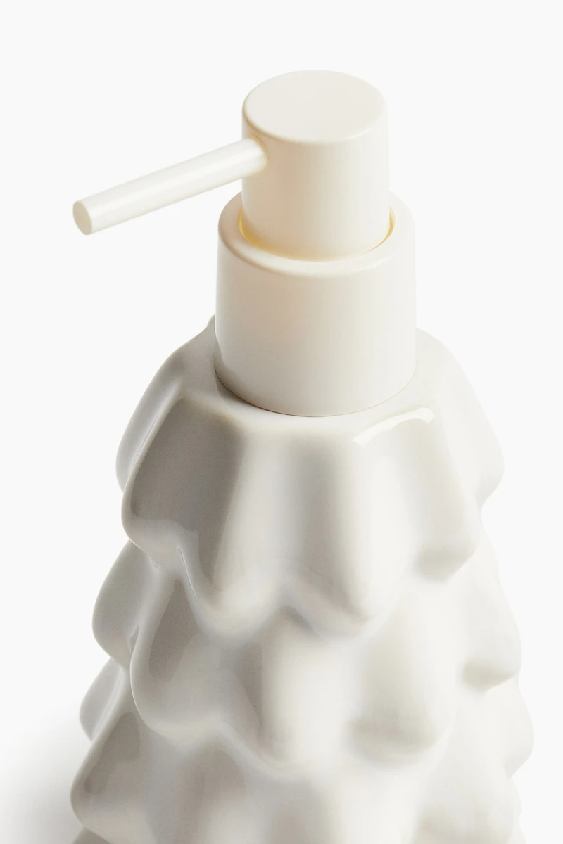 Distributeur de savon en forme de sapin