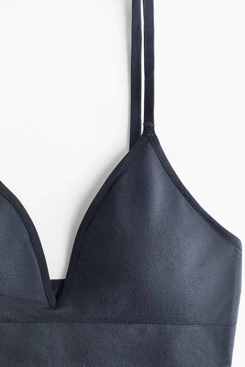 Seamless Padded Soft-cup Bra