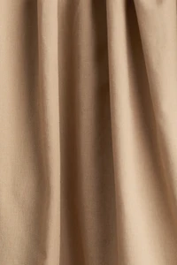 Flounced off-the-shoulder dress