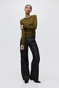 Pima Cotton Jersey Top