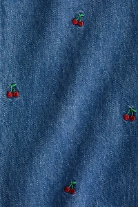 Wide Leg Paper-Bag Jeans