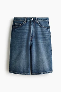 Short ample en denim