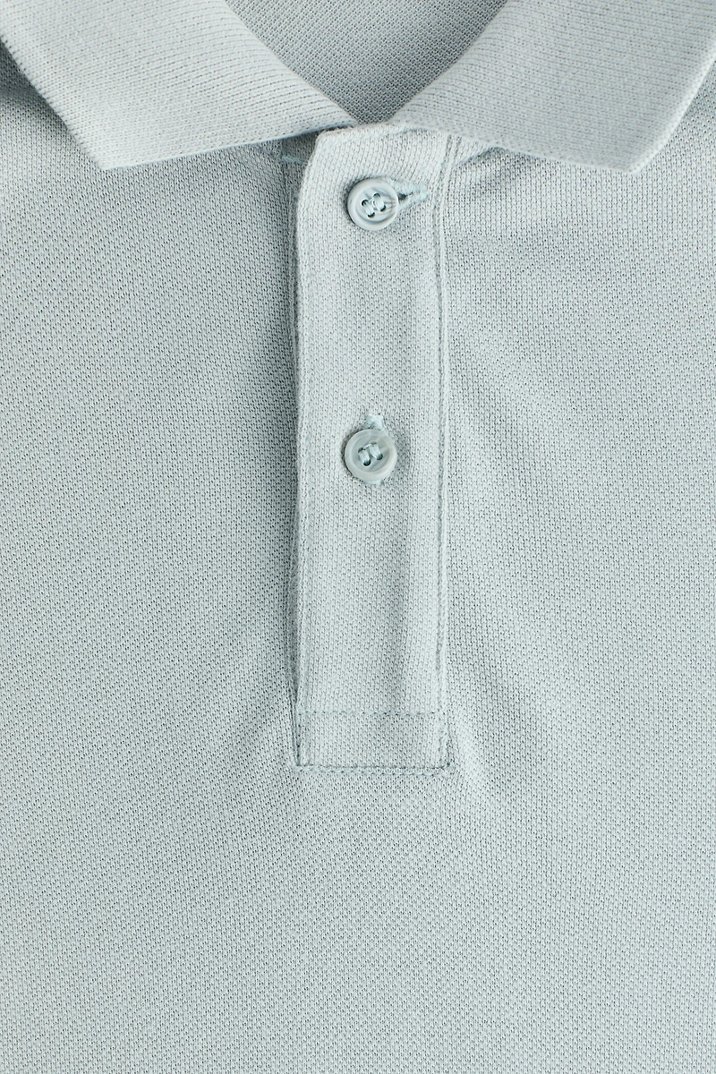 Cotton Pique Polo Shirt