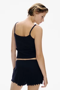 2-Piece Ribbed Jersey Set