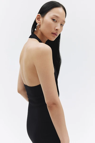 Robe moulante avec dos nu