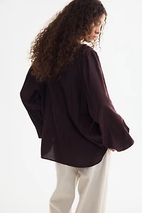 Tie-Detail Blouse