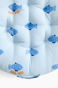 Coussin de sol imprimé