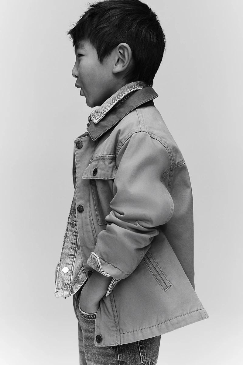 Veste matelassée en toile