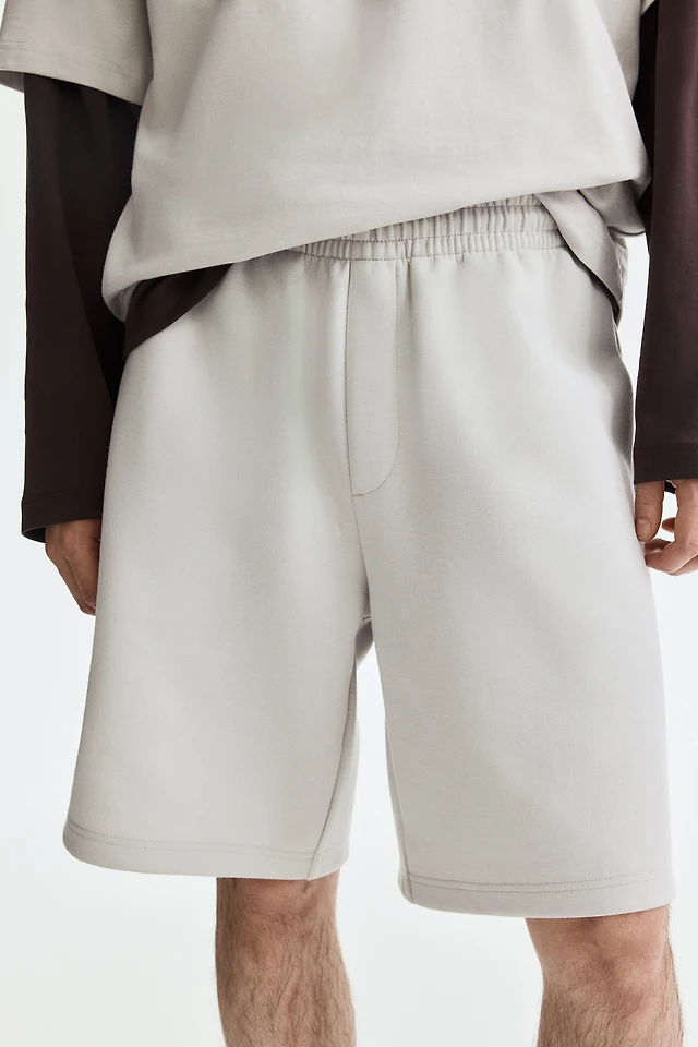 Relaxed-Fit Interlock Shorts