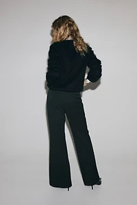 Flared Belted Pants