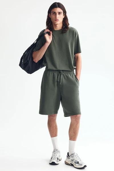 Relaxed-Fit Cotton Shorts