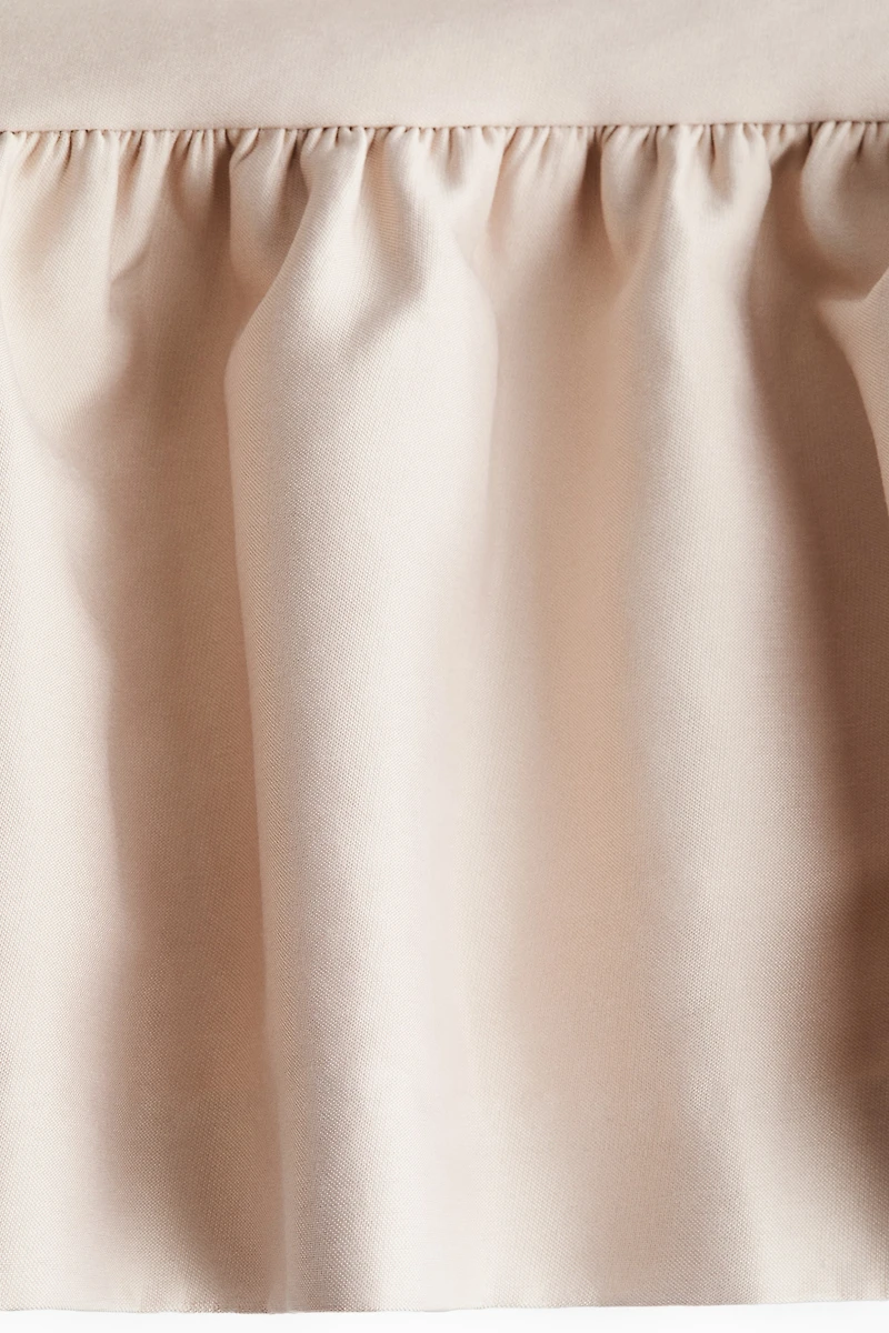 Mini jupe-short volantée