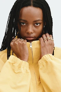 Oversized Nylon Jacket