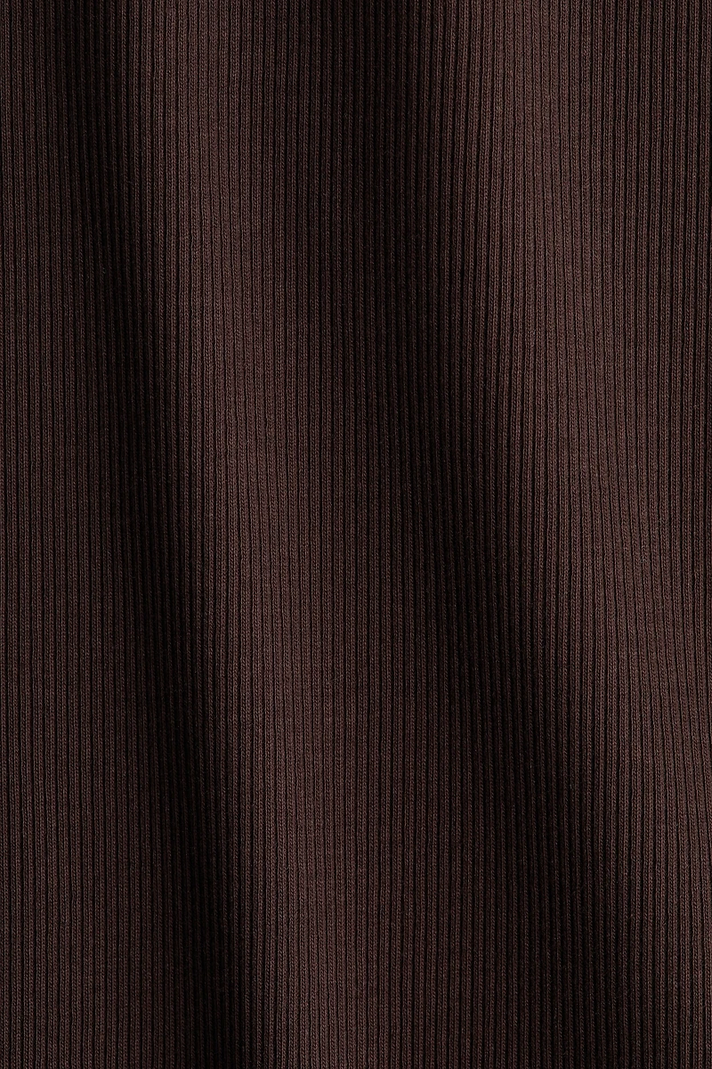 Ribbed Cotton Tank Top