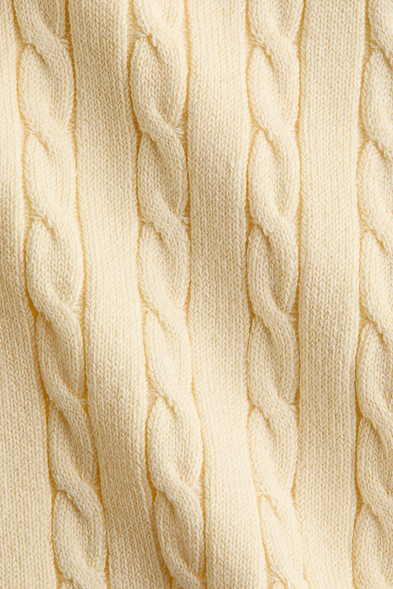 Cable-Knit Cardigan