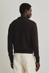 Regular-Fit Wool Polo Shirt