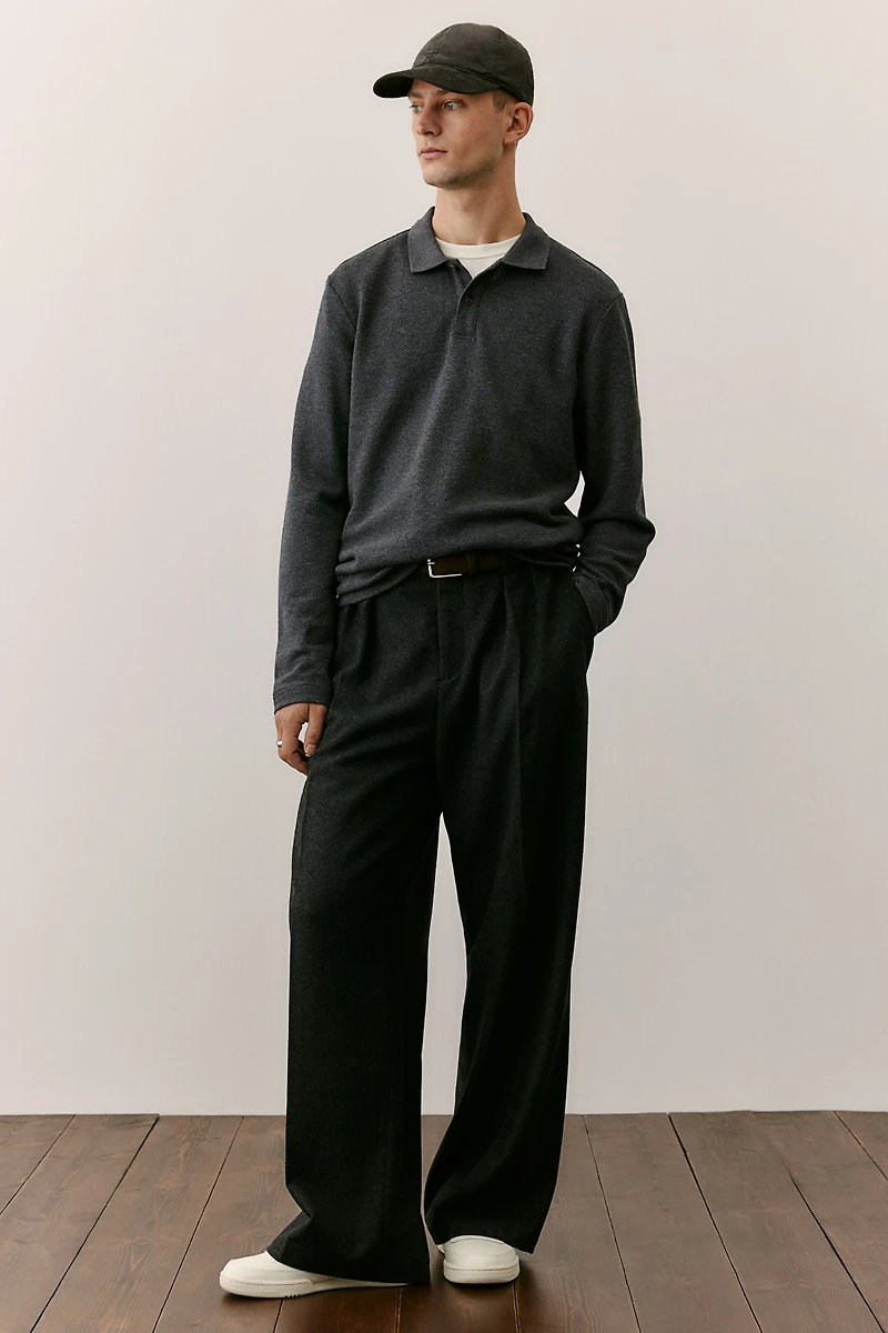 Regular Fit Piqué Polo Shirt