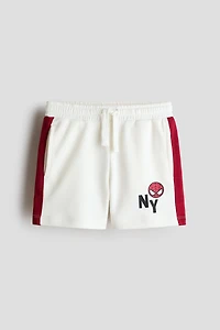 Sweatshorts with Printed Motif