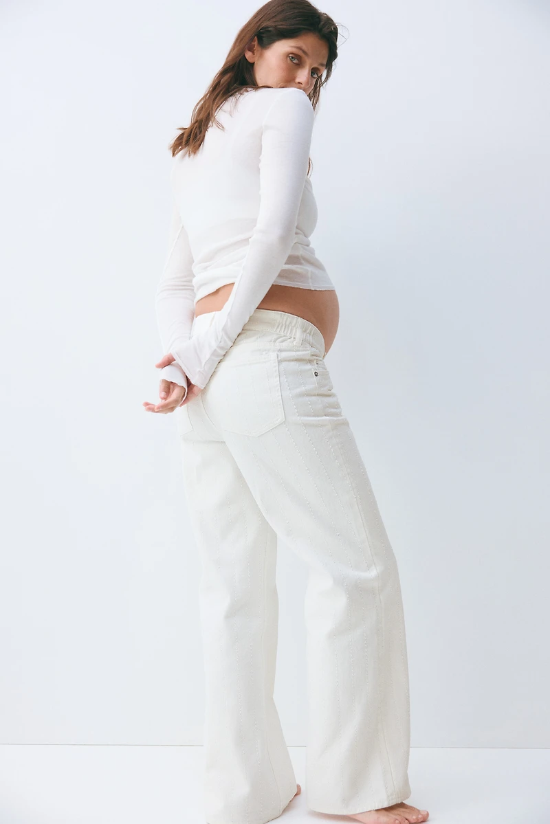 Jean large MAMA Avant et Après