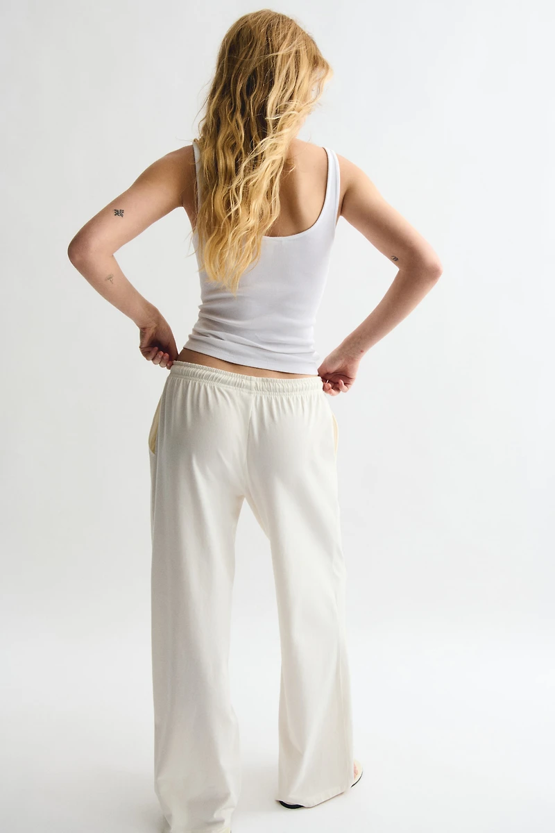 Wide-Leg Joggers