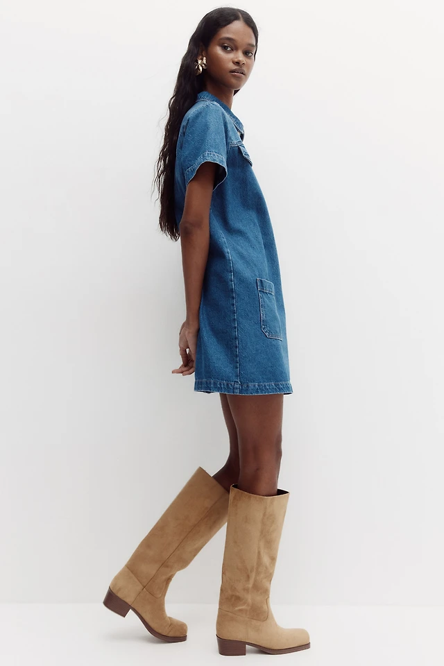 Altar'd State Penelope Collared Denim Dress at Hamilton Place in Chattanooga, TN Altar'd State Penelope Collared Denim Dress at Hamilton Place in Chattanooga, TN