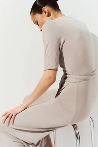 Robe d'allaitement MAMA croisée